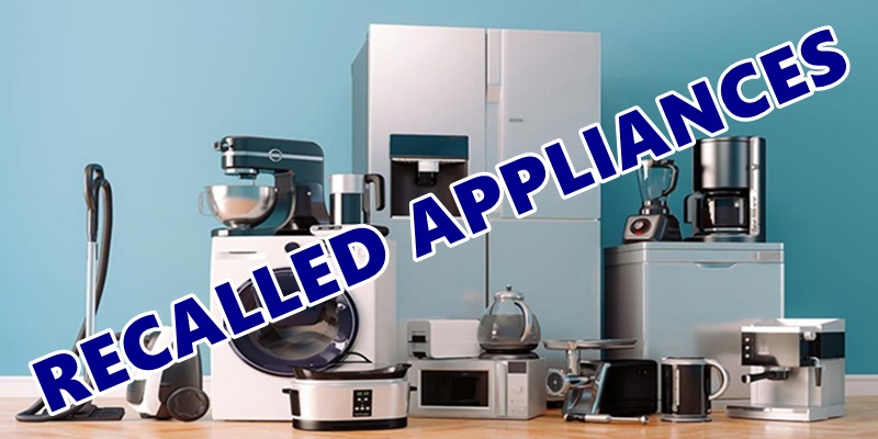 recalled appliances